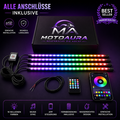 MotoAura™ Motorrad-LEDs